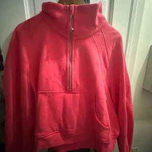 lululemon half zip scuba